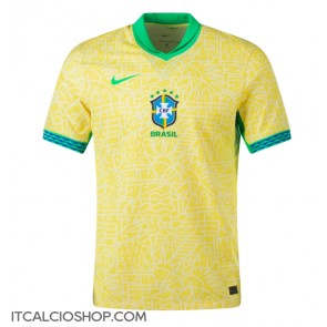 Brasile Prima Maglia Copa America 2024 Manica Corta